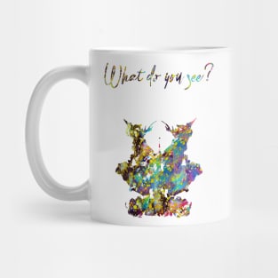 Rorschach inkblot test Mug